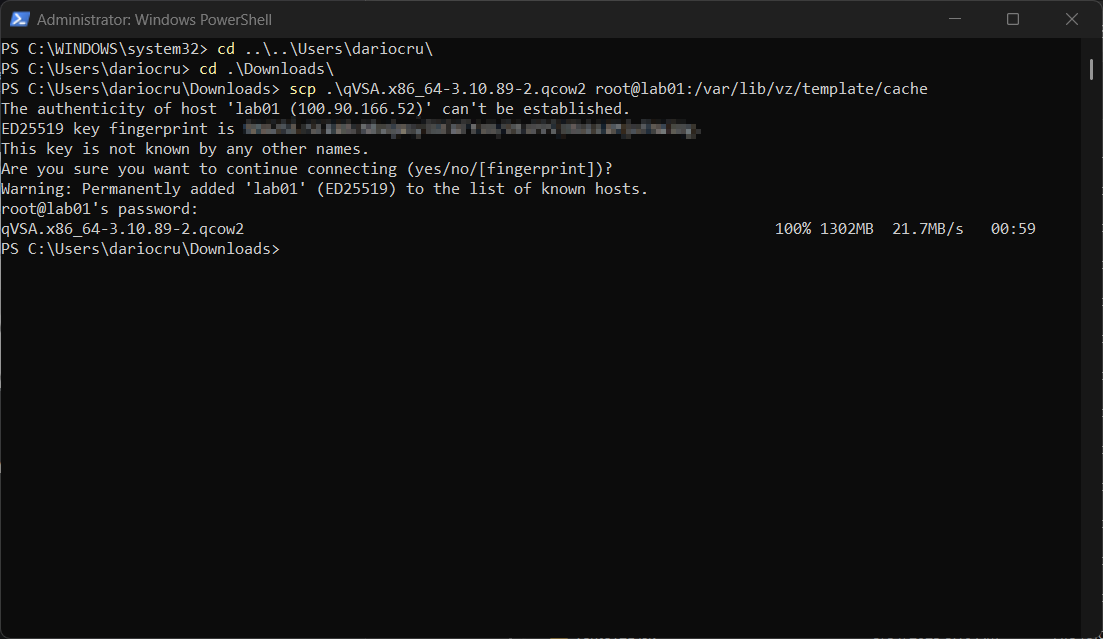 Proxmox Terminal 01